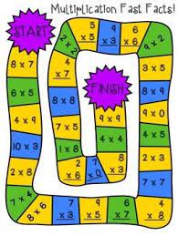 Need help with printing or saving? Multiplication And Division Board Games Math Board Games Multiplication Fun Math Centers