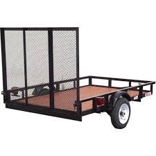 If you're in the market for an enclosed cargo trailer, we've got a huge selection in stock and priced to move at roth rv. Husky 5 Ft X 8 Ft Utility Trailer Su5081 The Home Depot