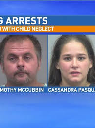 Gainesville couple accused of smoking crack in front of child as he sat in  maggots