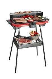 Barbecue Electrique Senya Pied Rouge Syck G062 Dispatche Com