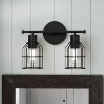 Vintage industrial ceiling lights, pendants & more with free uk delivery! Industrial Vanity Lights Wayfair