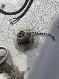 Hunter 26 Mast Electrical Plug