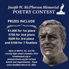 Joseph W McPherson Poetry Contest