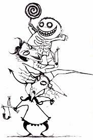 Nightmare before christmas coloring pages free. Free Printable Nightmare Before Christmas Coloring Pages Best Coloring Pages For Kids