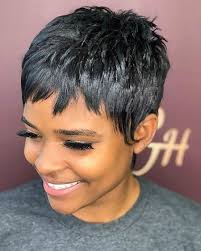 Best Short Pixie Hairstyles For Black Women 2018 2019 Modnye Korotkie Strizhki Korotkie Strizhki Idei Prichesok