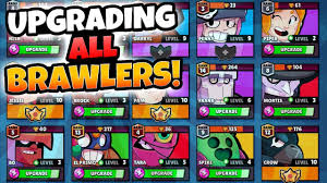 Daily meta of the best recommended global brawl stars meta. Upgrading All Brawlers To Max Almost Brawl Stars High Level Brawler Gameplay Youtube