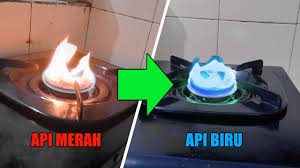 Dalamnya ada getah seal dan akan nampak injap gas berlubang besar dan kecil bagi mengawal penggunaan gas. Cara Mudah Membuat Api Kompor Jadi Biru Part 1 Youtube