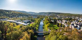 It is set on the river bank between the dahlia garden and the spa park. Stadt Bad Neuenahr Ahrweiler