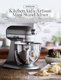 Maybe you would like to learn more about one of these? Williams Sonoma September 2016 Catalog Kitchenaid R Artisan Mini Stand Mixer Contour Silver