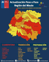 Estas son las 28 comunas en cuarentena hoy en chile. En Linea Maule Noticiaenlinea Este Es El Estado De Las Comunas De La Region Del Maule Hoy Retrocede A Cuarentena Linares Retrocede A Fase 2 Yerbas Buenas Y Avanzan A