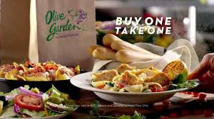 Starting at $12.99, the offer works the same way as it typically would if you were dining in. Olive Garden Buy One Take One Tv Spot Ispot Tv