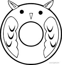 In addition, the kid is carried away and does not bother his mother while she does her business. Owl Shaped Letter O Coloring Page Coloringall