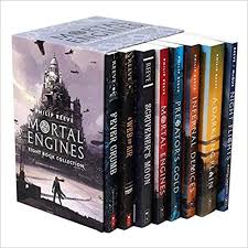 Mortal Engines 8 Book Collection Amazon Com Books In 2020 Mortal Engines Book Box Mortal Engines Book