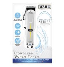 The precision it offers with the help of v5000+ electromagnetic motor is matchless to get you the fades that suit your style. Wahl Professional Model 8591 Prolithium Series Super Taper Cord Cordless Hair Clipper Trimmer Hair Cutting Machine Shaver Hair Clippers Aliexpress