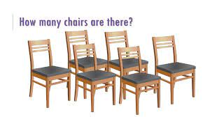 Once you've chosen the correct height dining chairs, you'll want to figure out how many chairs can fit around your table. Warm Up How Many Online Presentation