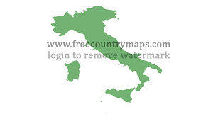 The blank map of italy displaying the outline of italy or international boundary. Blank Map Of Italy Free Gif Png And Vector Blank Maps