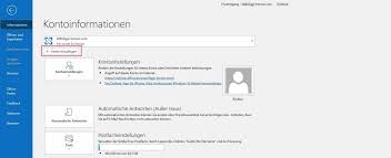 Click file, click info and then click the add account button on the account information screen. Outlook Konto Hinzufugen So Funktioniert S Ionos