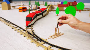 Diy Incredible Railway With Train Track Changes Youtube