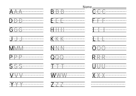 The alphabet and alphabetical order is also covered in . Alphabet Writing Practice Printable Writing Practice Sheets Alphabet Writing Practice Writing Practice