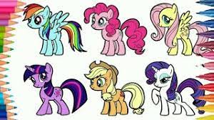 Tapi pemilik nama lengkap karin novilda itu menambahkan. Belajar Menggambar Kuda Poni Dan Mewarnai Gambar Little Pony Youtube