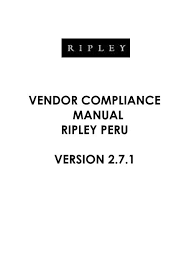 We did not find results for: Vendor Compliance Manual Peru V2 7 1 Ripley