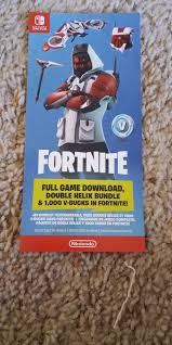 Fortnite Double Helix Bundle Skin 1 000 V Bucks No Console Nintendo Switch Fortnite Nintendo Switch Double Helix