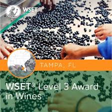 This building is located in tampa in hillsborough county zip code 33609. Wset Level 3 Hybrid Course Tampa Florida Napa Valley Wine Academy