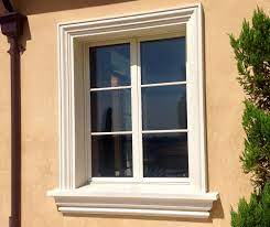 Exterior front door trim molding. Outdoor Exterior Window Moulding Designs Trendecors