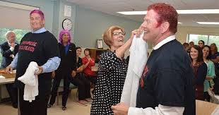 Hair color highlights 100 days without a patient fall