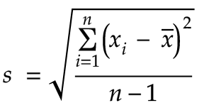 A low standard deviation indicates that the values tend to be close to the mean (also called the expected value) of the set, while a high standard deviation indicates that the values are spread out over a wider range. The Geometry Of Standard Deviation
