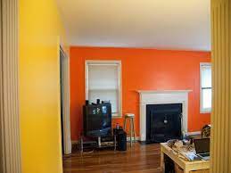 An Awesome Combination Yellow Orange Paint Colors Bloombety Orange Paint Colors Beautiful Bedroom Colors Wall Color Combination