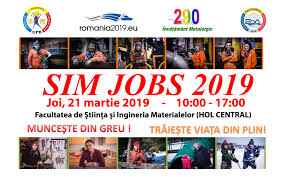 25, sector 1, anuntă organizarea concursului pentru ocuparea următoarelor posturi didactice/catedre suplinire/titularizabile in asociere. Facultatea Sim Din Cadrul Upb OrganizeazÄƒ Targul De Cariere Sim Jobs 2019 Universitatea Politehnica Din Bucuresti