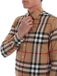 Cut with a curved hem, the casual style is designed to be worn untucked. Burberry Richard Flannel Shirt Shirts 8004881 Shop Online At Ikrix