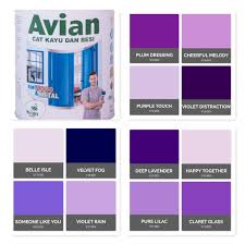 Aug 15, 2019 · nomor cat avian warna coklat, warna cat besi avian 2019, cara menggunakan cat avian, warna cat kayu avian 2019, cat avian warna emas, cat kayu avian warna coklat muda, cat avian warna coklat tua, katalog cat kayu avian 2019, kumpulan warna cat toko lohjinawi. Avian Cat Kayu Dan Besi Avian Tinting Warna Ungu Kode V 0 9l Cat Sintetis Lazada Indonesia