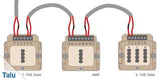 Telefondose Anschliessen Anleitung Anklemmen Einer Tae Dose Talu De Telefon Elektroinstallation Selber Machen Elektroinstallation