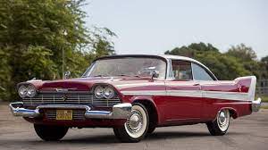 I didn't want a car that already had a legend attached to it, like the '50s thunderbird, king said. Evil Sold Separately Christine Is Up For Auction Driving