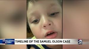 Timeline of Samuel Olson case