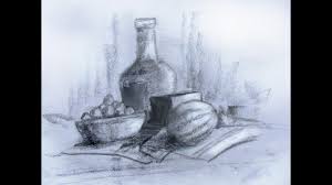 Quand le tichodrome investit le vieux bâti. Nature Morte Astuce Dessin Facile Et Rapide Youtube