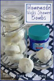 Vicks Shower Bomb Recipe Diy Bath Products Vicks Shower Bombs Shower Bombs