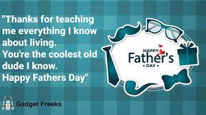 I'm thankful for that and for you! Happy Father S Day 2020 Wishes From Daughter Son Wife To Share With Dad On 21st June Gadget Freeks