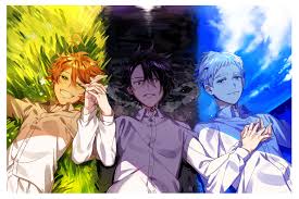 Emma, norman and ray have been best friends since they were six, growing up in a small town in new york called gracefield. Emma Norman And Ray Yakusoku No Neverland Drawn By Yala1453 Danbooru