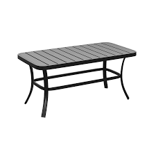 Modway convene outdoor patio coffee table, brown. Style Selections Pelham Bay Rectangle Outdoor Coffee Table 39 88 In W X 21 97 In L With In The Patio Tables Department At Lowes Com