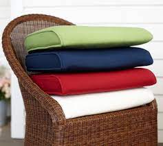 Slip covers come in different colours and patterns to suit many tastes and styles. Palmetto Sunbrella Outdoor Furniture Cushion Slipcovers Pottery Barn