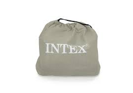 Intex Queen Deluxe Pillow Rest Fiber Tech Airbed Raised Air Mattress With Pump Pillow Rest Fiber Intex Inflatable Air Mattress Air Mattress