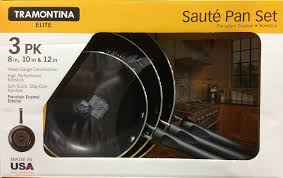 3 Pack Saute Pan Set Want To Know More Click On The Image Pan Set Saute Pan Pan