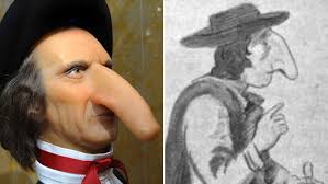 TIL about Thomas Wedders, a circus performer in England during the 1770s,  who is believed to have had the longest nose ever. According to historical  accounts, Thomas's prominent proboscis measured 19 cm (