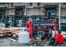 The solar generator unit uses a rugged, well designed housing that is weather resistant with the option to mount it on a dolly (price extra). Gentron Power Equipment 12 000 Watt 15hp Dual Fuel Electric Start Portable Generator Epa Approved Black Red Newegg Com