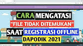 Setelah kalian mendownload dan menginstal aplikasinya maka setelah itu kami akan memberikan cara untuk mendownload prefil dapodiknya dan caranya adalah sebagai berikut. Cara Generate Dan Download Prefill Dapodik 2021 C Youtube