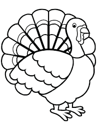 cute turkey coloring pages is one type of large bird that usually use thanksgiving sheets 