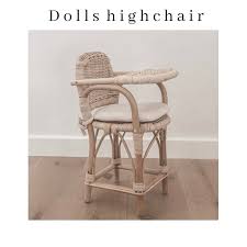 Free shipping on orders $50+. Tiny Harlow Rattan Doll S High Chair Perth Babyroad